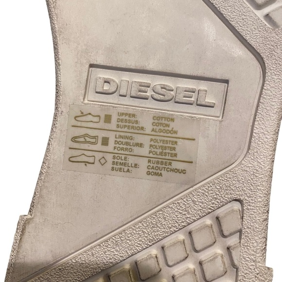 NEW Diesel Women’s S-Clever Low Black Gray Sneakers Shoes Size 7.5 - Picture 7 of 11